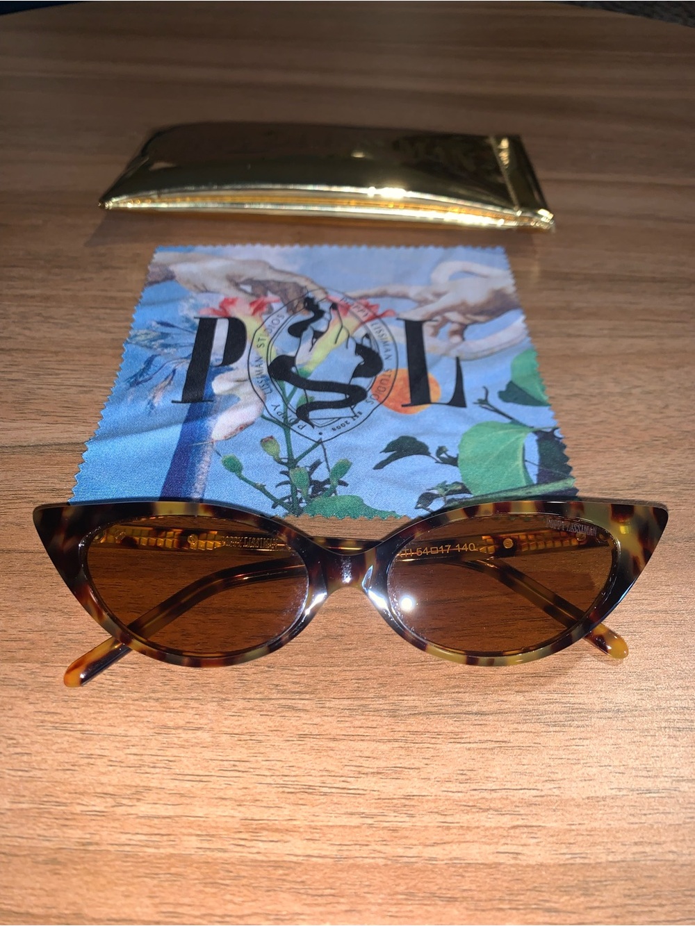 Poppy Lissiman Tortoiseshell Cateye Sunglasses